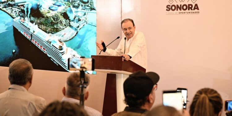 Convierte el gobernador Durazo a Sonora en destino internacional de cruceros con 15 próximos arribos al Puerto de Guaymas