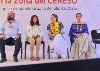 Inaugura Evelyn Salgado Pineda el Sistema de Alcantarillado Sanitario de la Zona del Cereso de Acapulco 