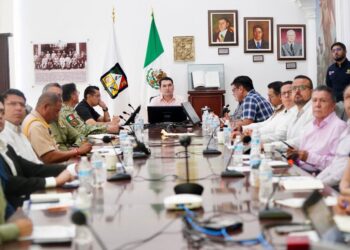 Refuerza Gobernador Durazo medidas preventivas ante lluvias con instalación del Comité de Operación de Emergencias (COE)