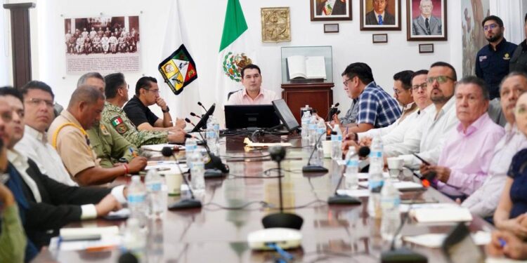 Refuerza Gobernador Durazo medidas preventivas ante lluvias con instalación del Comité de Operación de Emergencias (COE)