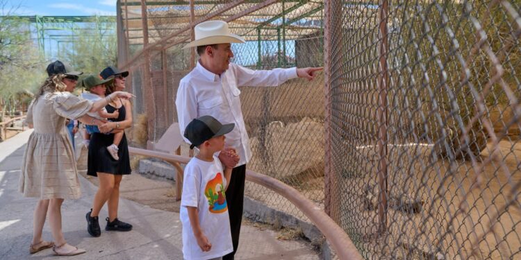El Gobernador Durazo reaviva Centro Ecológico de Sonora; se registran 73 nacimientos en 2026