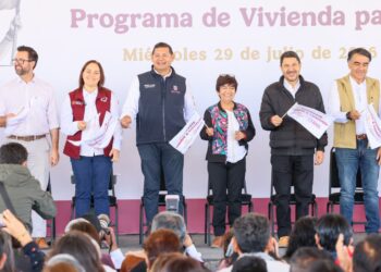 Conjunto Habitacional Carmen Serdán hace justicia social mediante vivienda para trabajadores: Alejandro Armenta