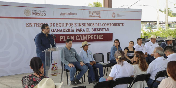 Inicia AGRICULTURA entrega de apoyos a ganaderos del Plan Campeche 2026