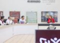 Evelyn Salgado y titular de CONAGUA fortalecen coordinación en proyectos de saneamiento y suministro de agua potable en Guerrero