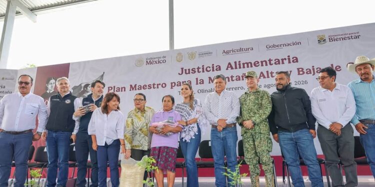 Evelyn Salgado y Rosa Icela Rodríguez llevan programa de justicia alimentaria del Plan Maestro para la Montaña