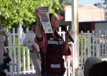 Desde Fresnillo, Vero Díaz destaca que Morena es Bienestar