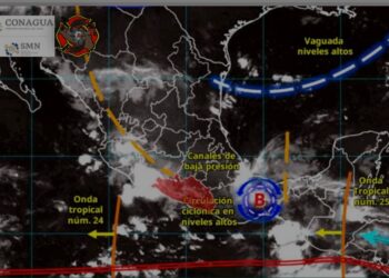 Prevalece pronóstico de lluvia moderada a fuerte en regiones de Guerrero