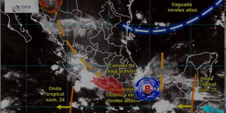 Prevalece pronóstico de lluvia moderada a fuerte en regiones de Guerrero