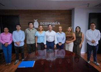 Fortalece Secretaría de Economía diálogo con jóvenes empresarios para impulsar agenda de trabajo