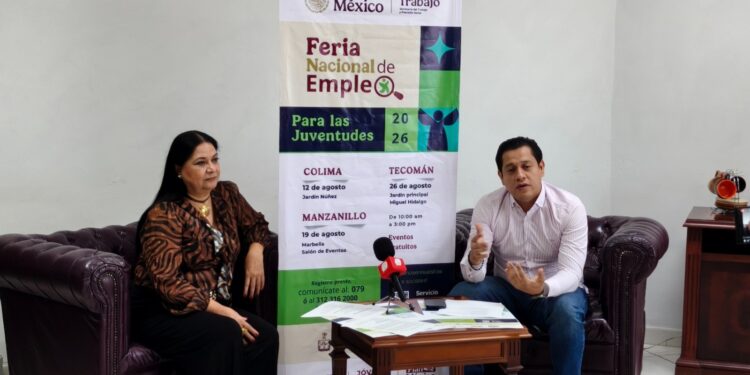 Gobierno del Estado de Colima realizará tres Ferias del Empleo para las Juventudes