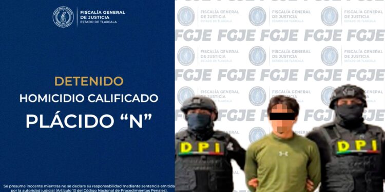 Detiene FGJE a otro probable responsable de homicidio ocurrido en Tepeyanco