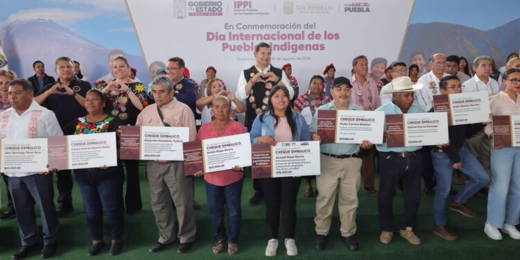 Destina gobierno de Puebla 2 mil 500 mdp para impulsar justicia a pueblos originarios