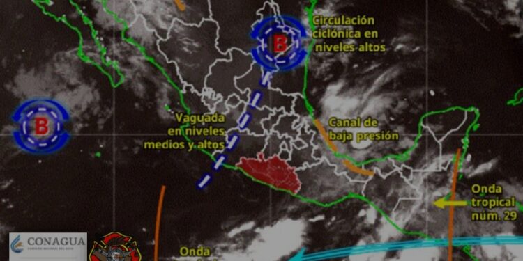 Se pronostica lluvia ligera a moderada y fuerte en regiones de Guerrero: SGIRPCGRO