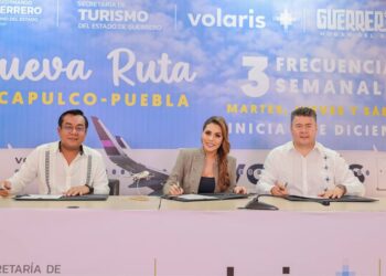 Evelyn Salgado: Acapulco fortalece su conectividad turística con nuevas rutas aéreas hacia Puebla y Guadalajara