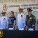 Atestigua Gobernadora Yeraldine Bonilla ceremonia de entrega-recepción del mando de armas de la Cuarta Región Naval