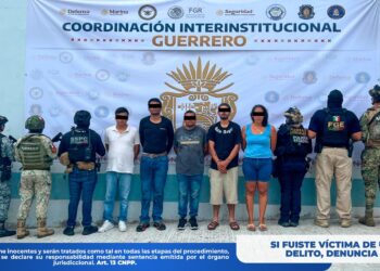 FGEGuerrero detiene a cinco presuntos integrantes de “Los Totos” por desaparición agravada