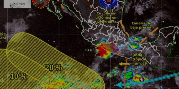 Se prevé lluvia ligera a moderada y fuerte en las regiones Sierra, Centro y Montaña: SGIRPCGRO