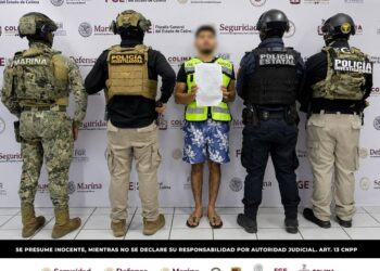 Marina, SSPC y FGE detienen en Colima a José Alfredo “N” (a) “El Pirul”, presunto sicario del Cartel Los Mezcales