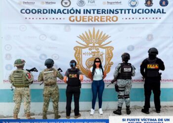 FGEGuerrero detiene a “La Muñeca de la Mafia”, presunta integrante de “Los Rusos”, por extorsión