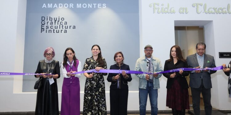 Tlaxcala se viste de gala con la exposición «Amador Montes, dibujos, gráfica, escultura, pintura y experiencia inmersiva».