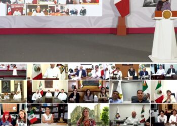 La gobernadora Indira Vizcaíno participa en enlace con la Presidenta Sheinbaum; habrá 198 nuevos consultorios en el estado de Colima
