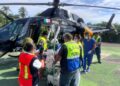 Gobierno de Puebla garantiza atención especializada con traslado aéreo desde Acatlán