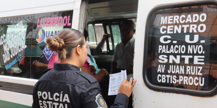 Impulsa SSP Guerrero y Fiscalía General del Estado acciones para prevenir la extorsión y la violencia en el transporte público