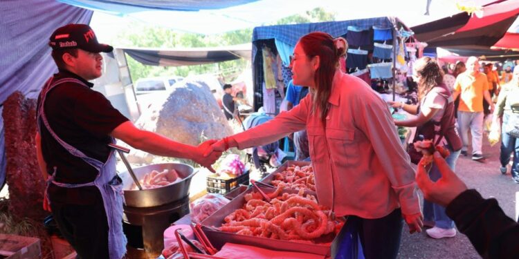 Tianguis y mercados, motores del bienestar y la economía social: Vero Díaz