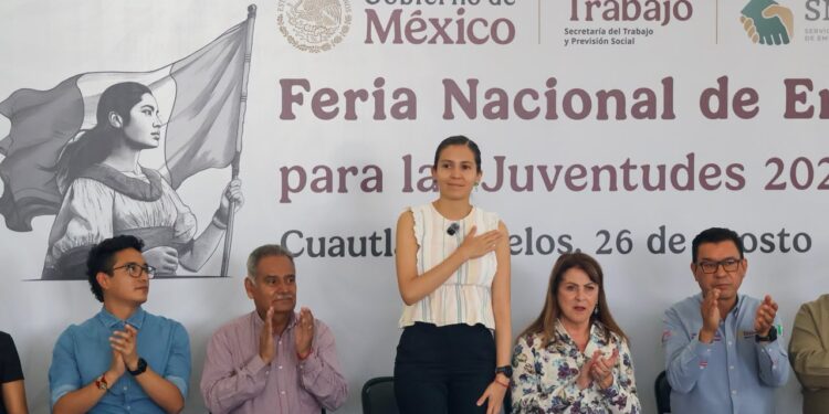 Plan de Justicia para Cuautla impulsa oportunidades laborales a través de la Feria Nacional de Empleo para las Juventudes