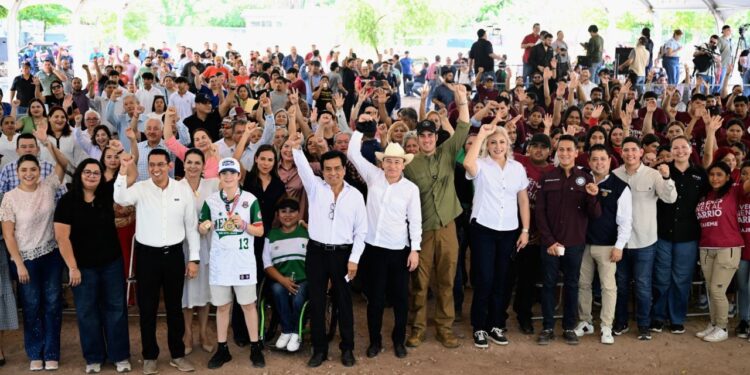 Alfonso Durazo y la presidenta Claudia Sheinbaum suman a Cajeme a la estrategia nacional “México Imparable” para prevenir violencias