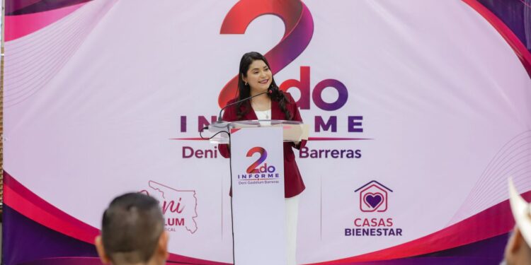 Rinde diputada Deni Gastélum Barreras segundo informe de actividades legislativas