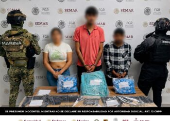SSPC, Marina y FGR detienen a 3 presuntos generadores de violencia del Cartel Los Mezcales