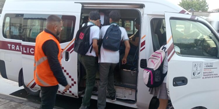 Gobierno de Sonora anuncia regreso a clases ordenado en materia de transporte público