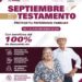 Gobierno de Sonora brinda servicios gratuitos durante Septiembre, Mes del Testamento