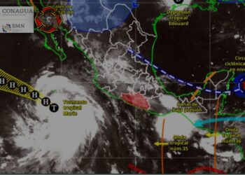 Se pronostican lluvias y tormentas eléctricas en varias regiones de Guerrero por onda tropical 35: SGIRPCGRO
