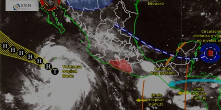 Se pronostican lluvias y tormentas eléctricas en varias regiones de Guerrero por onda tropical 35: SGIRPCGRO