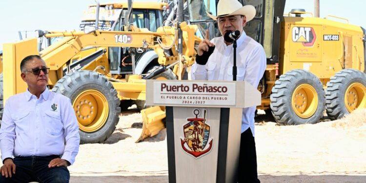 El Gobernador Durazo y la Presidenta Claudia Sheinbaum arrancan modernización de carretera Sonoyta-Peñasco con inversión de mil 800 millones